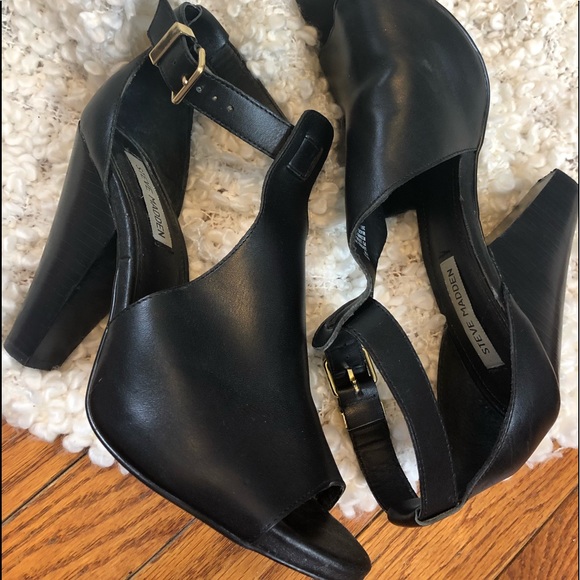 Steve Madden Shoes - Steve Madden Black Heels ‘Alycce’ Sz 9.5